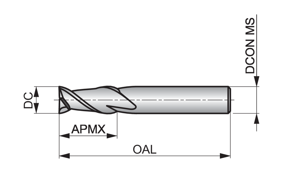 S7102.5 End Mill