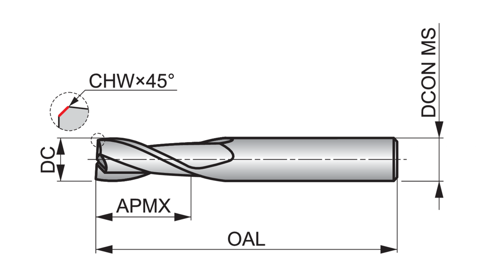 S90212.0 End Mill
