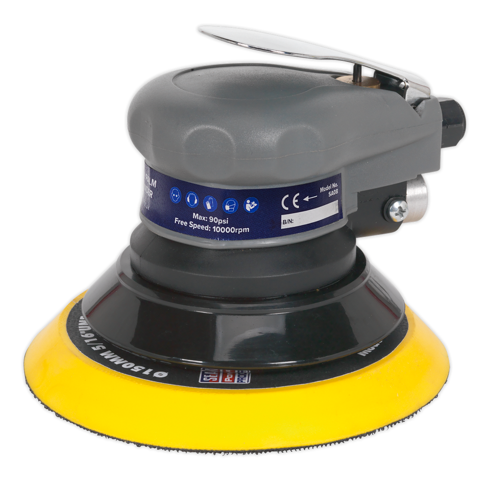 SA08 Air Palm Orbital Sander 150mm