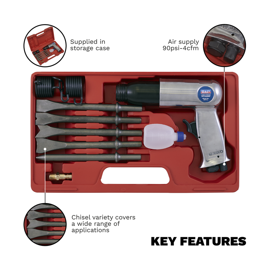 SA11 Air Hammer Kit Long Stroke