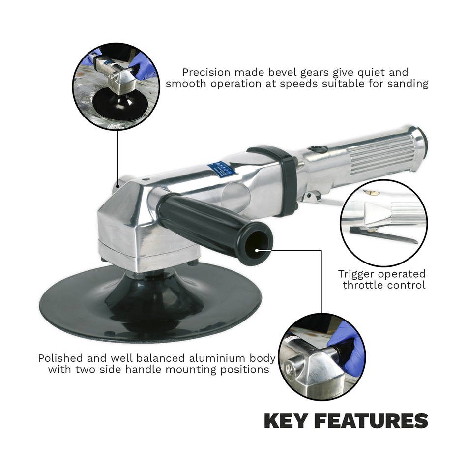 SA18/S Air Sander 180mm 4500rpm