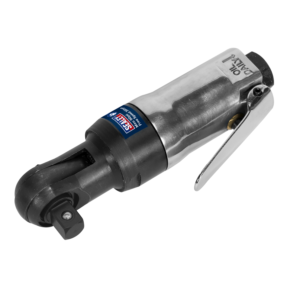 SA231 Super Stubby Air Ratchet Wrench 3/8"Sq Drive