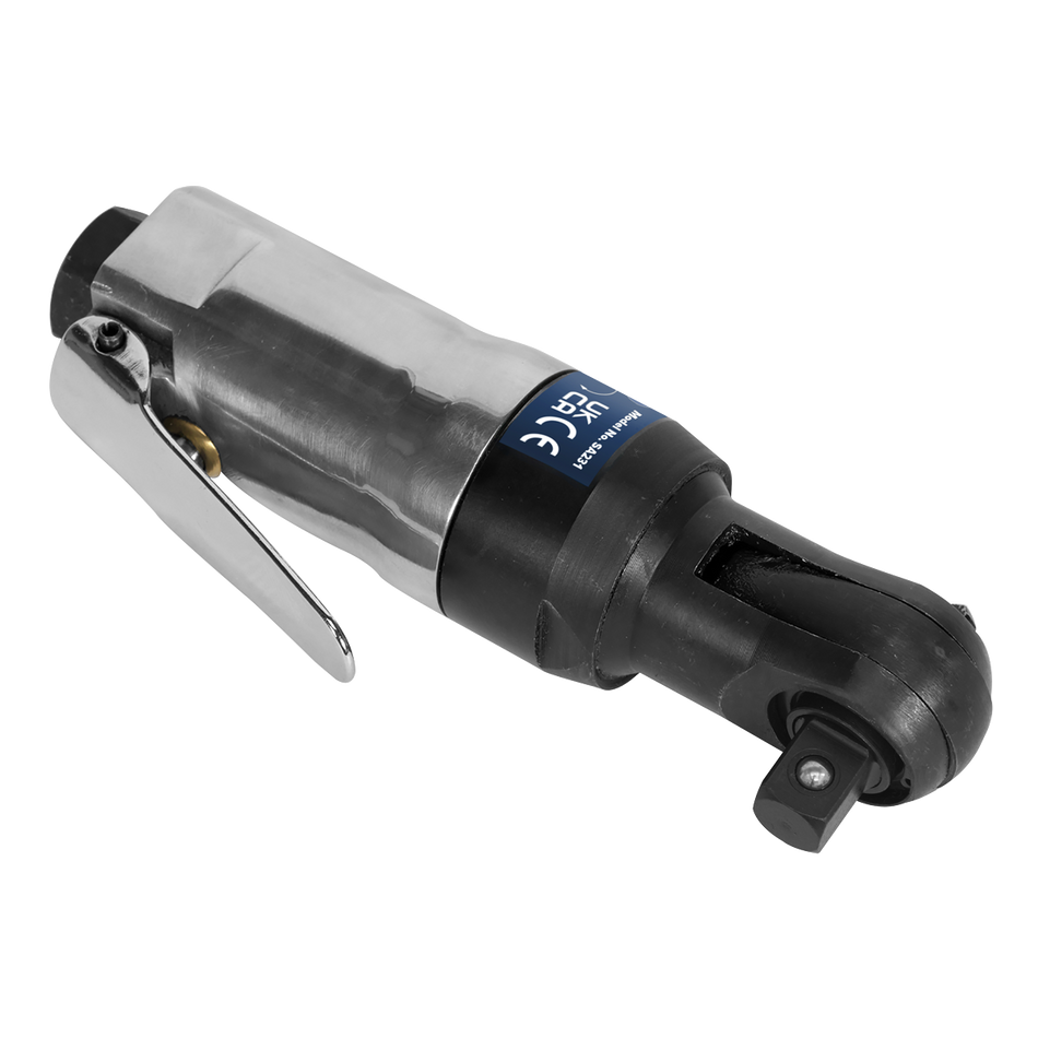 SA231 Super Stubby Air Ratchet Wrench 3/8"Sq Drive