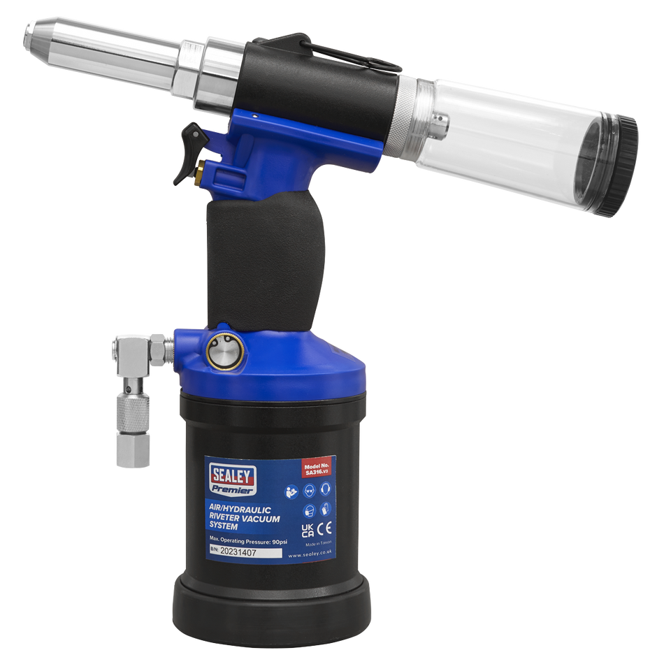 SA316 Air/Hydraulic Riveter Vacuum System