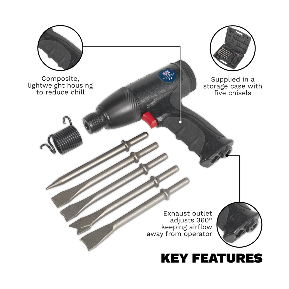 SA613 Premier Medium Stroke Composite Air Hammer Kit