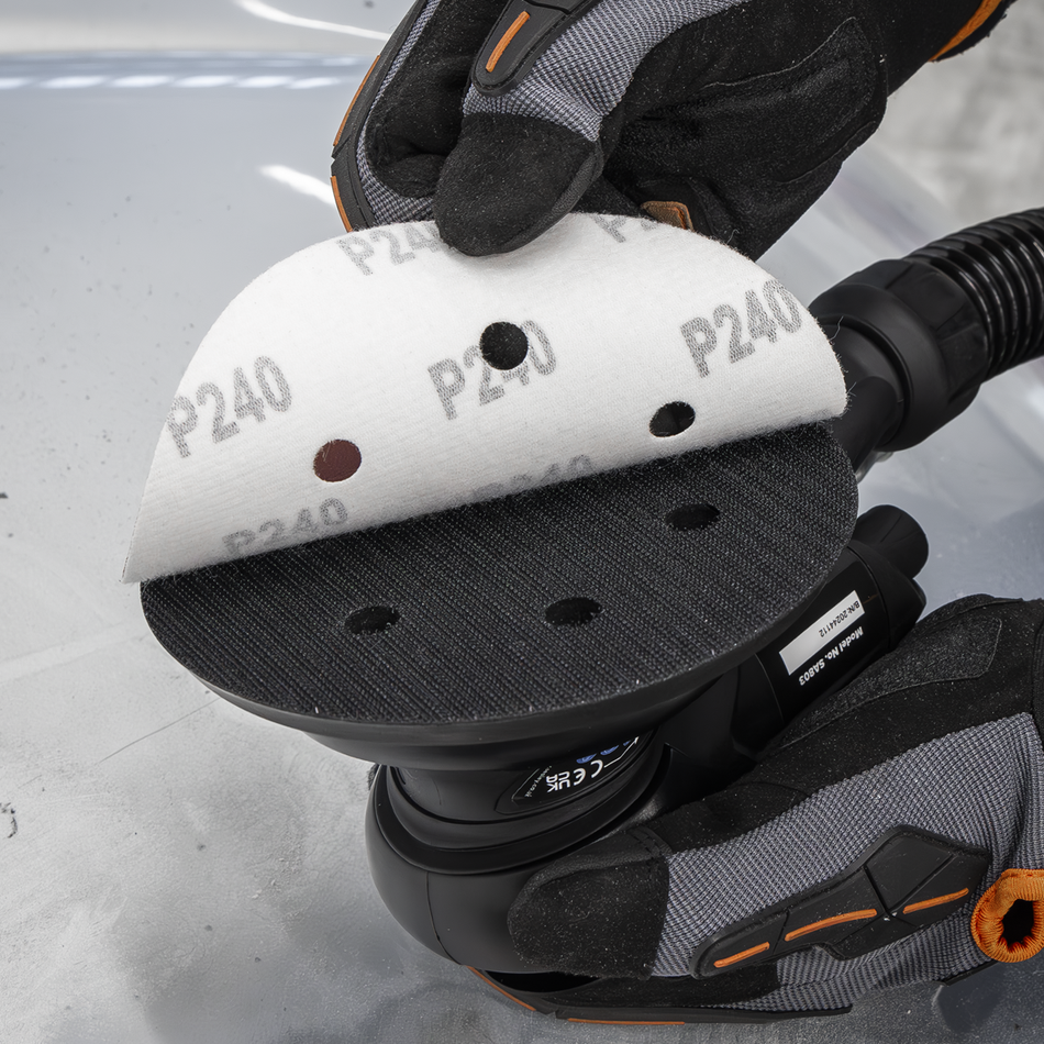 Air Palm Orbital Sander 6in diameter150mm Dust-Free