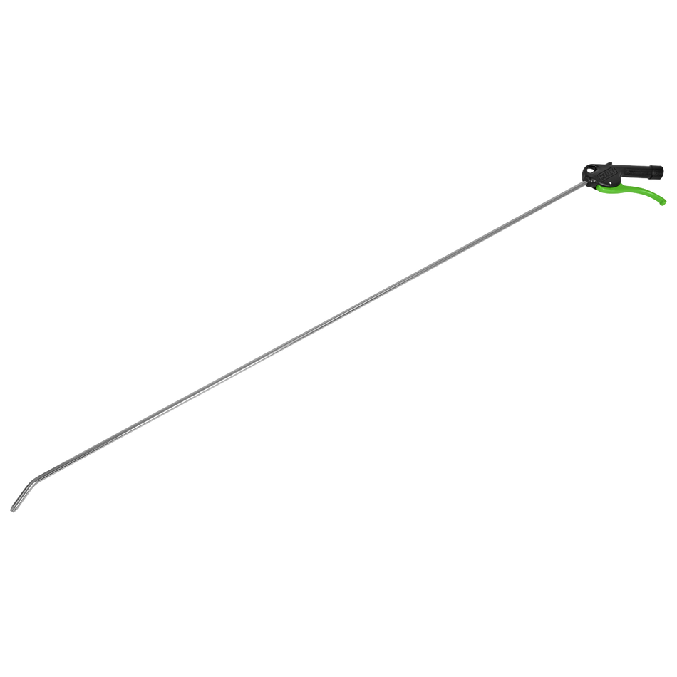SA9233 Air Blow Gun with Angled Lance 980 x 8mm 1/4"BSP Air Inlet