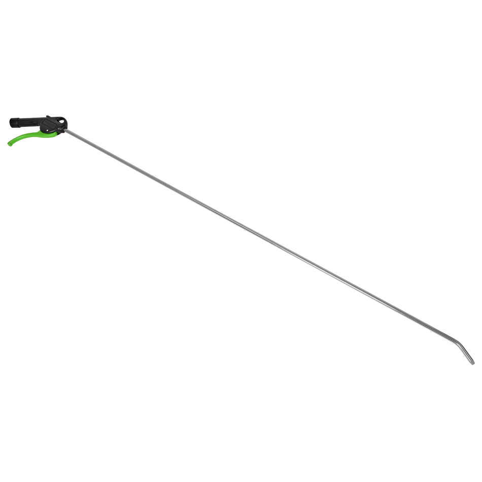 SA9233 Air Blow Gun with Angled Lance 980 x 8mm 1/4"BSP Air Inlet