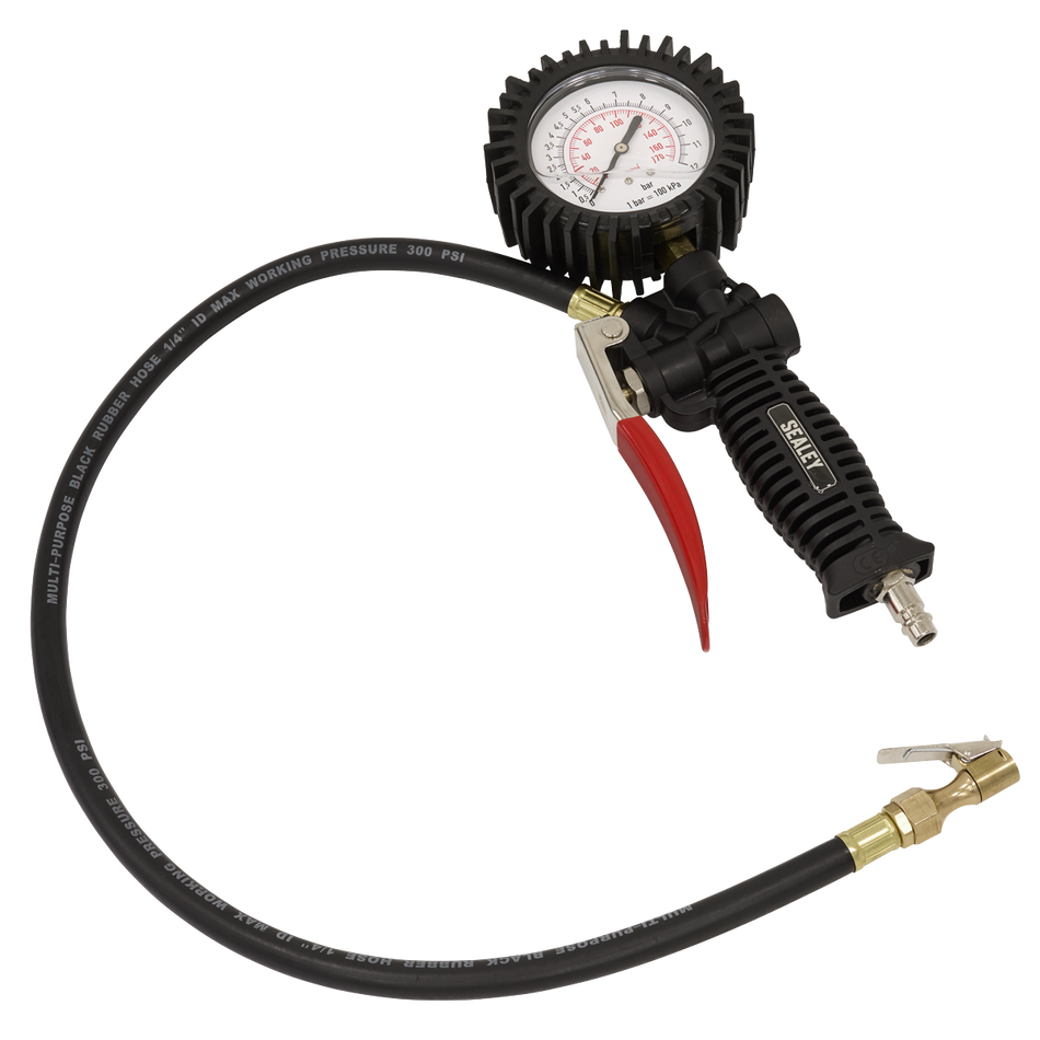 SA9304 Tyre Inflator with Clip-On Connector