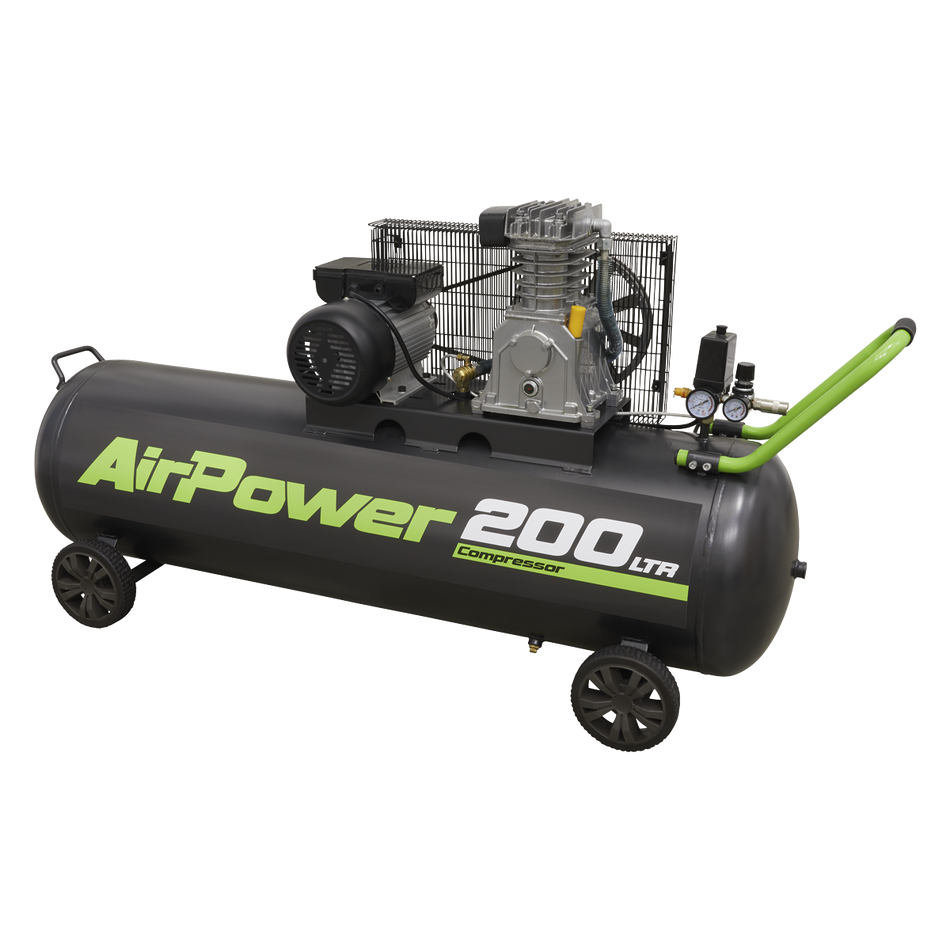 SAC20030B 200L Belt Drive Air Compressor 3hp