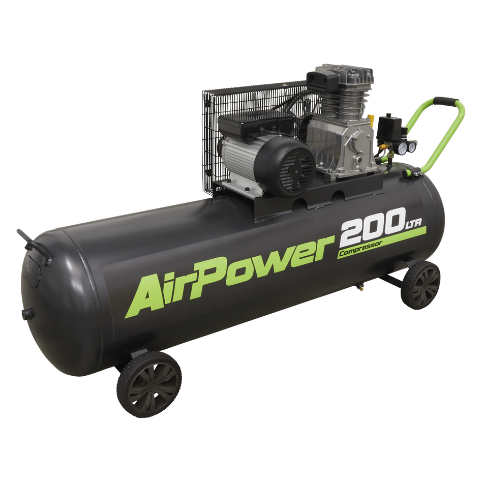 SAC20030B 200L Belt Drive Air Compressor 3hp