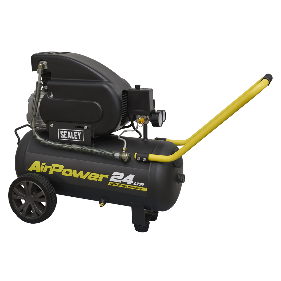 SAC2420E110V 24L Direct Drive Air Compressor 2hp 110V