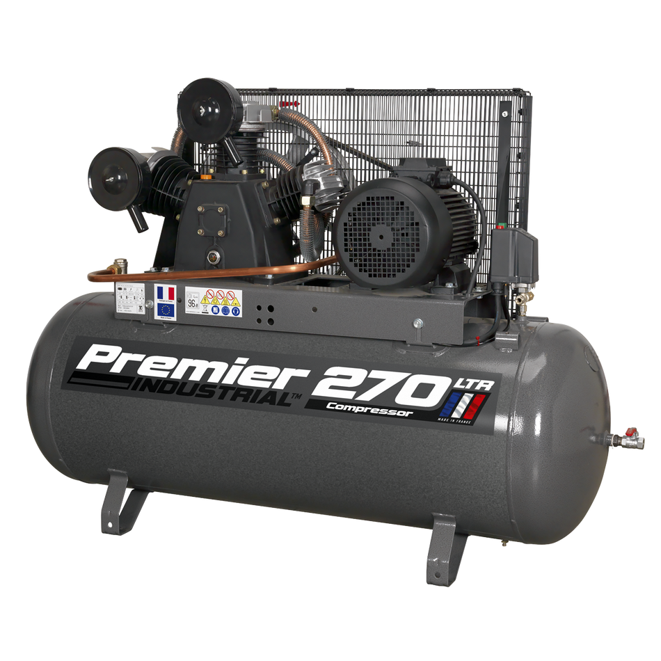 SAC32775B Premier 270L Belt Drive Air Compressor 7.5hp