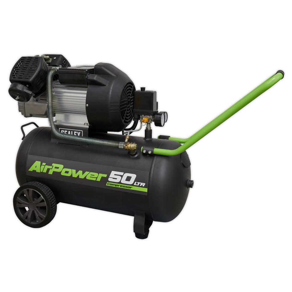 SAC5030VE 50L V-Twin Direct Drive Air Compressor 3hp