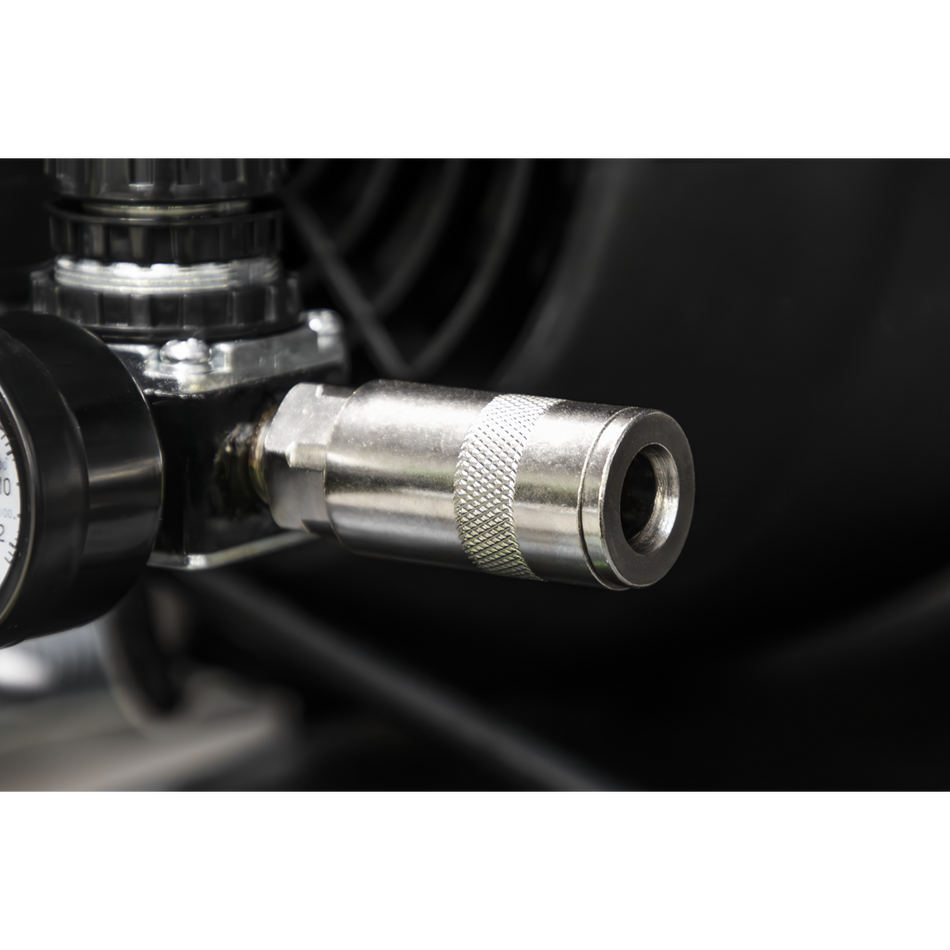 SAC5030VEKIT 50L V-Twin Direct Drive Air Compressor 3hp with Air Accessory Kit