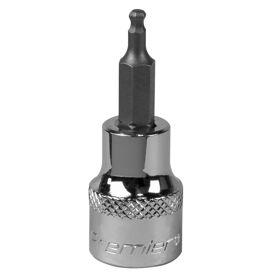 SBBH001 Premier Ball-End Hex Socket Bit 3/8"Sq Drive 3mm