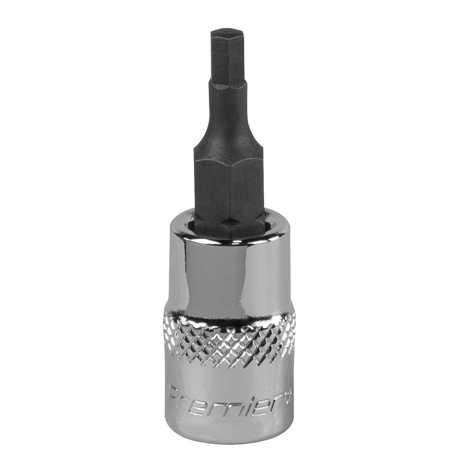 SBH001 Premier Hex Socket Bit 1/4"Sq Drive 3mm