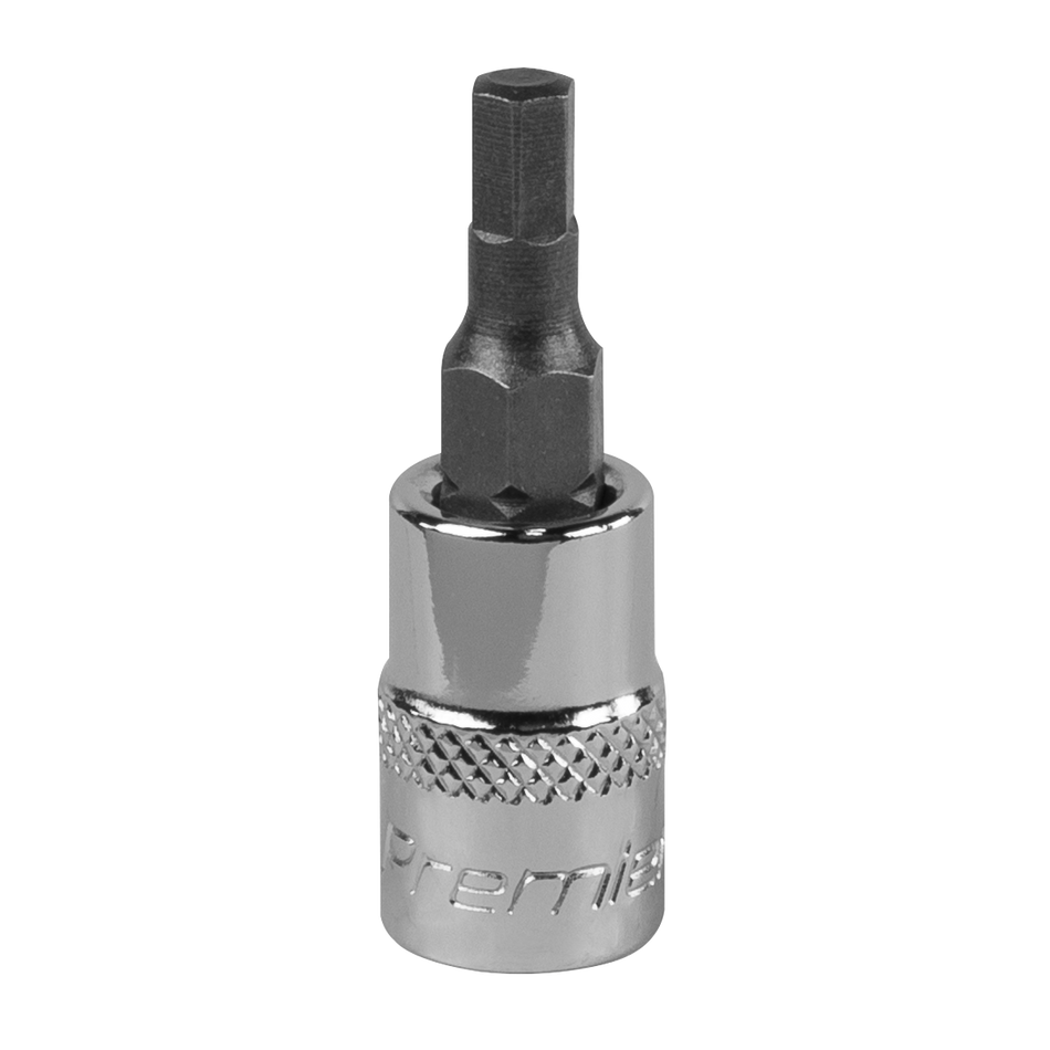 SBH002 Premier Hex Socket Bit 1/4"Sq Drive 4mm
