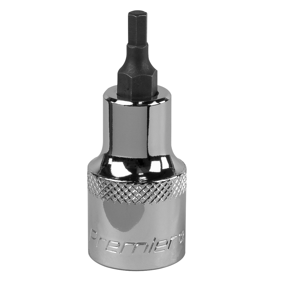 SBH016 Premier Hex Socket Bit 1/2"Sq Drive 4mm