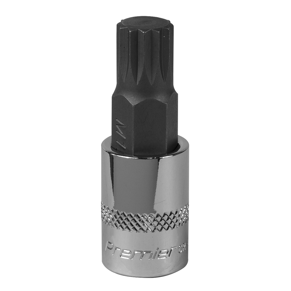 SBS009 Premier Spline Socket Bit 3/8"Sq Drive M12
