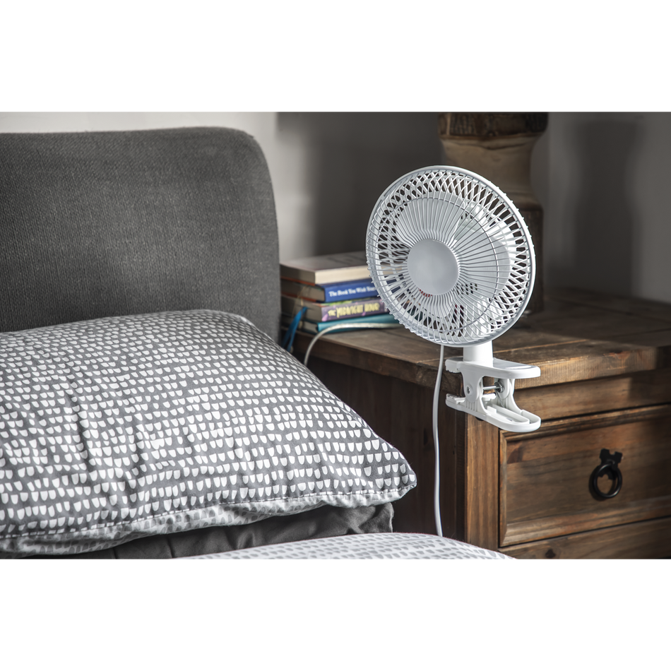 SCF8W 2-Speed Clip-On Fan 8" 230V