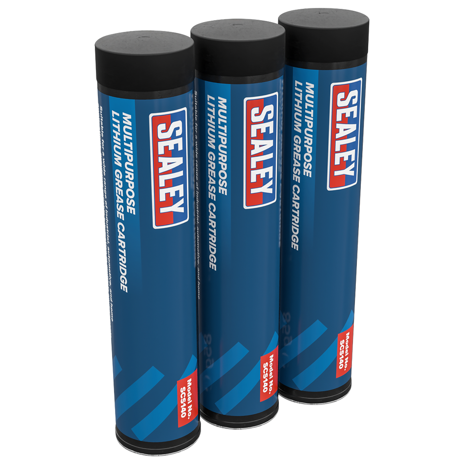 SCS140 Multipurpose Lithium Grease Cartridge 85g - Pack of 3