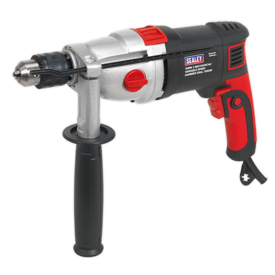 SD1000 13mm 2 Mechanical Plus Variable Speed Hammer Drill 1050W/230V