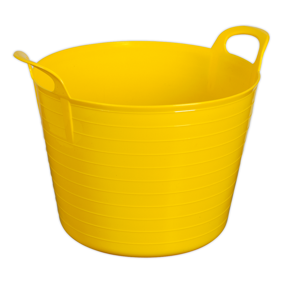 SFT40Y Heavy-Duty Flexi Tub 40L - Yellow