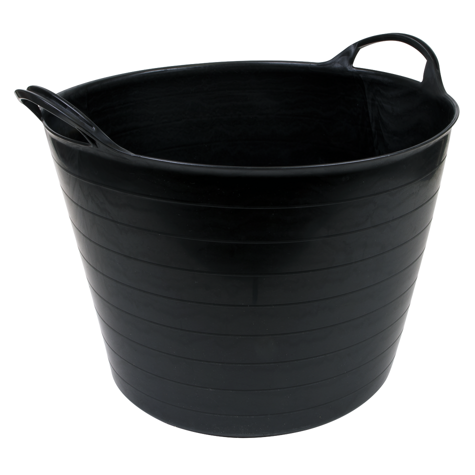 SFT40 Heavy-Duty Flexi Tub 40L - Black