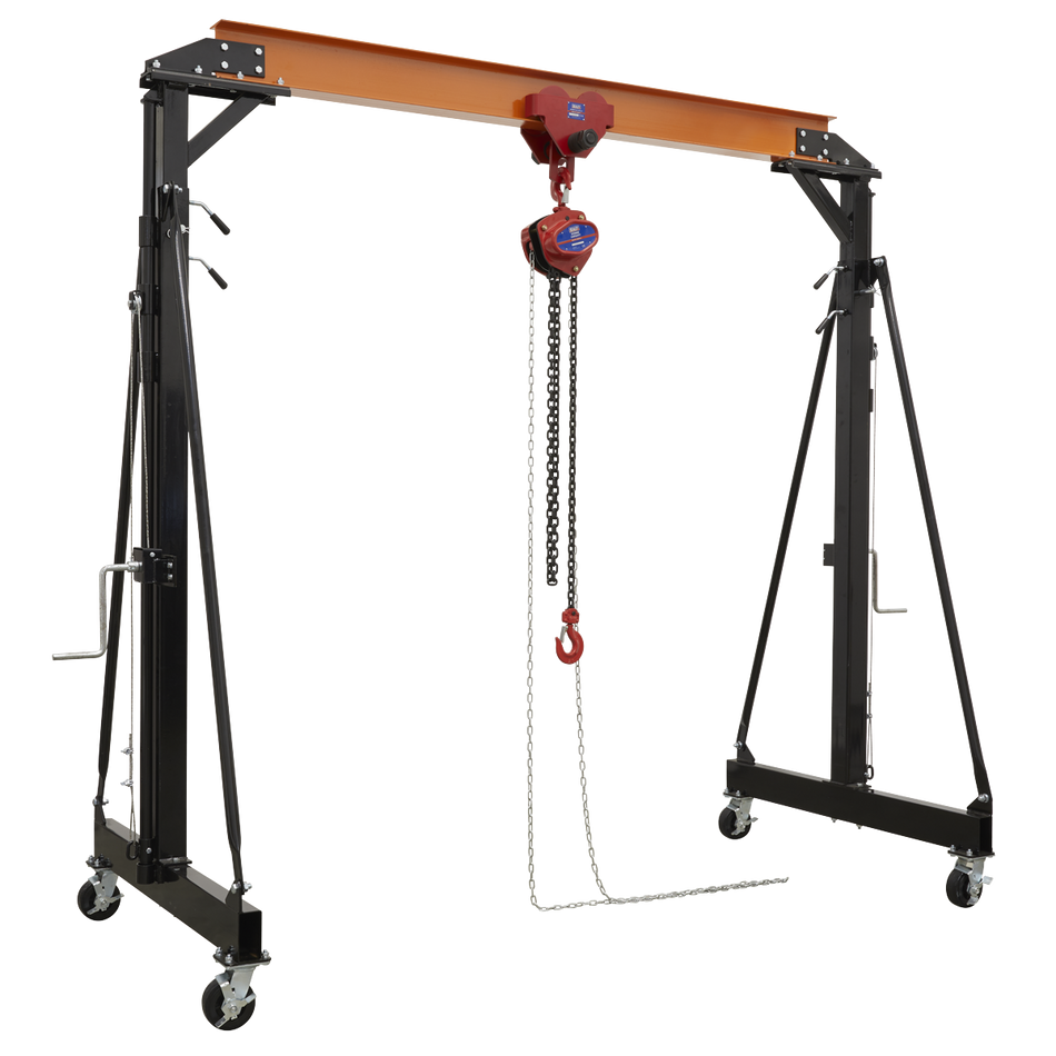 SG2000KIT Portable Adjustable Gantry Frame with Trolley Combo 2 Tonne