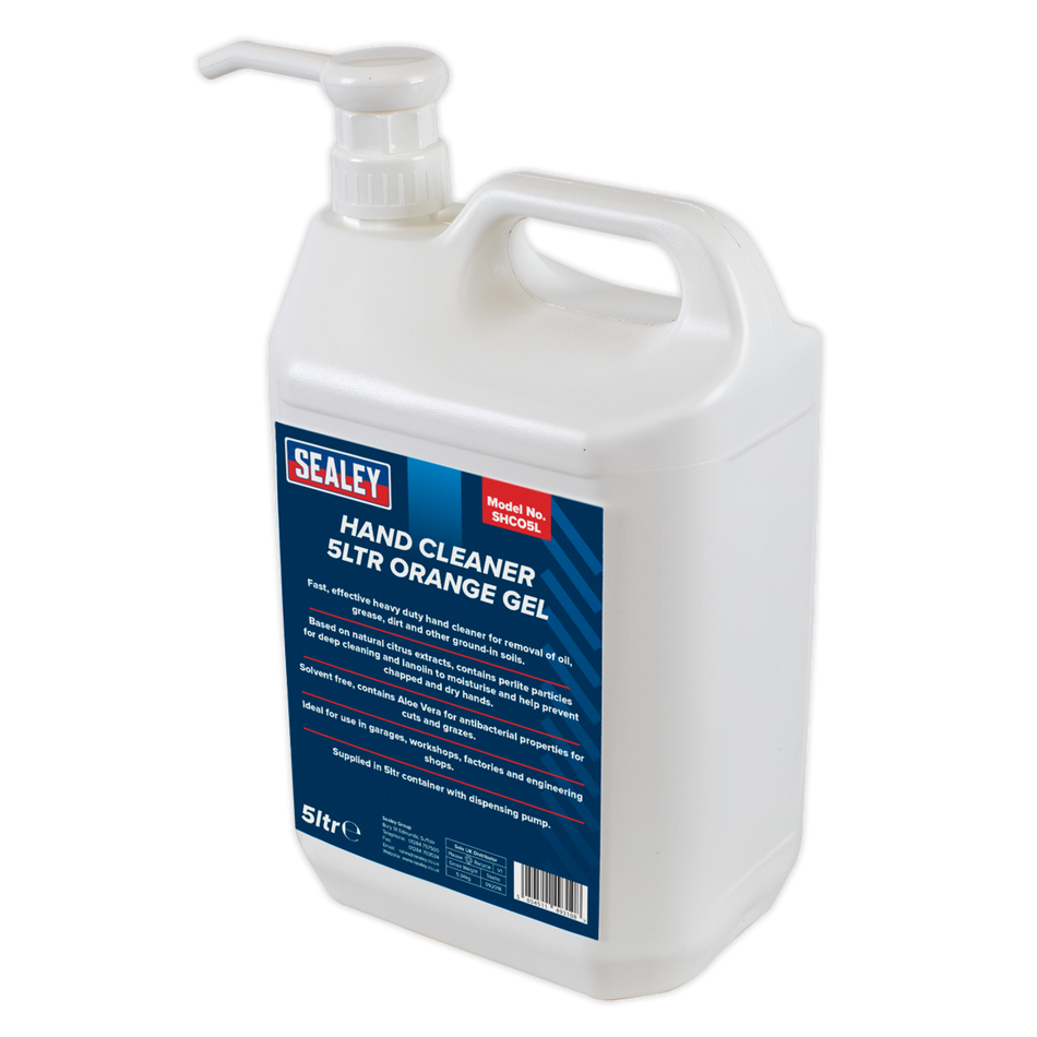 SHCO5L Orange Gel Hand Cleaner 5L