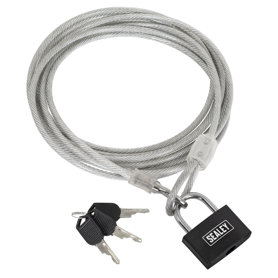 SHGCL3 Motorcycle Cable Lock 3m