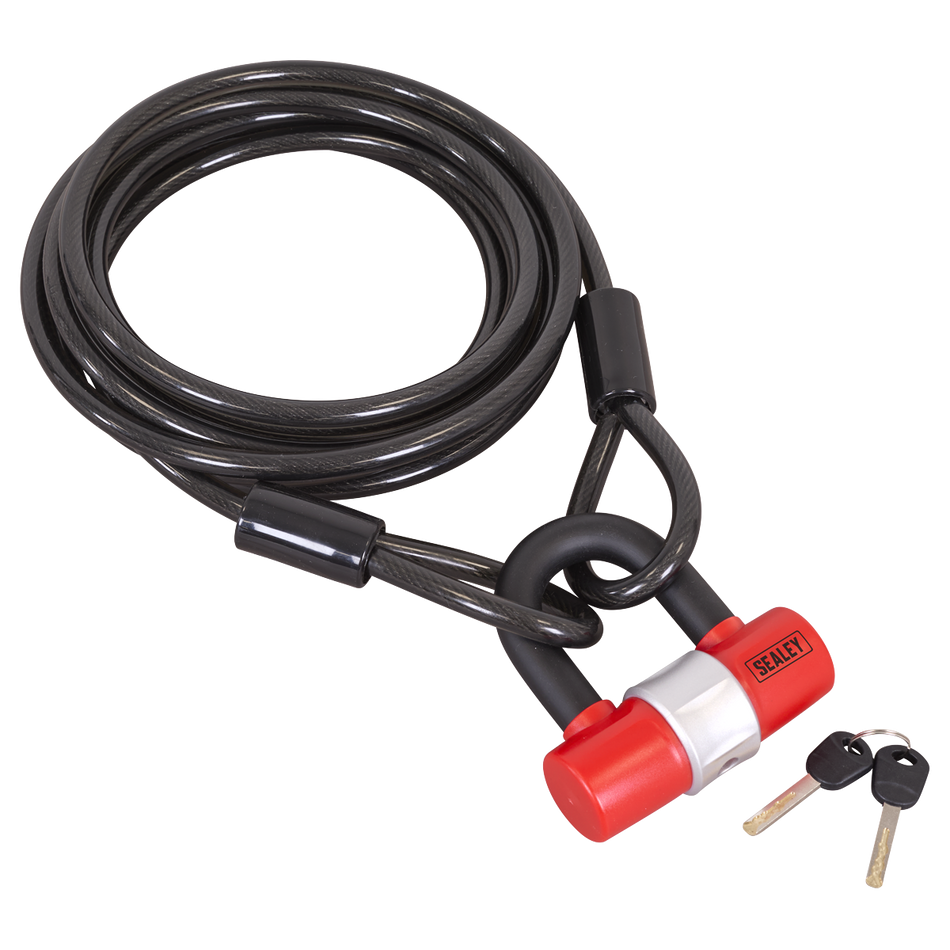 SHGCL5 Motorcycle Cable Lock 5m
