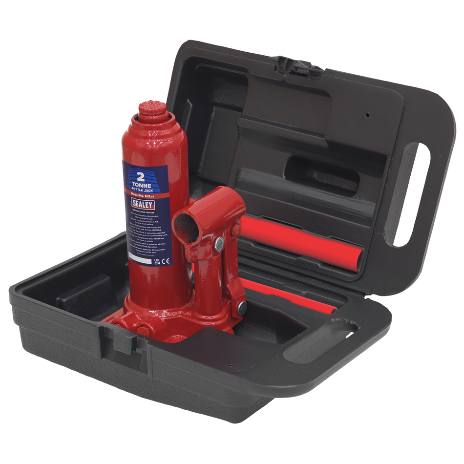 SJ2BMC Bottle Jack 2 Tonne with Storage Case