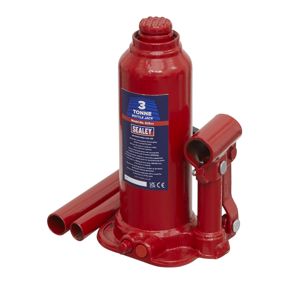 SJ3 Bottle Jack 3 Tonne