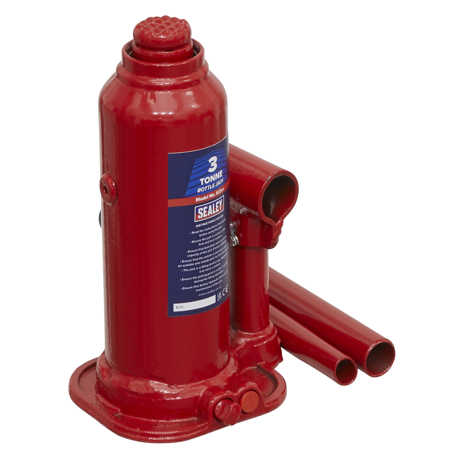 SJ3 Bottle Jack 3 Tonne