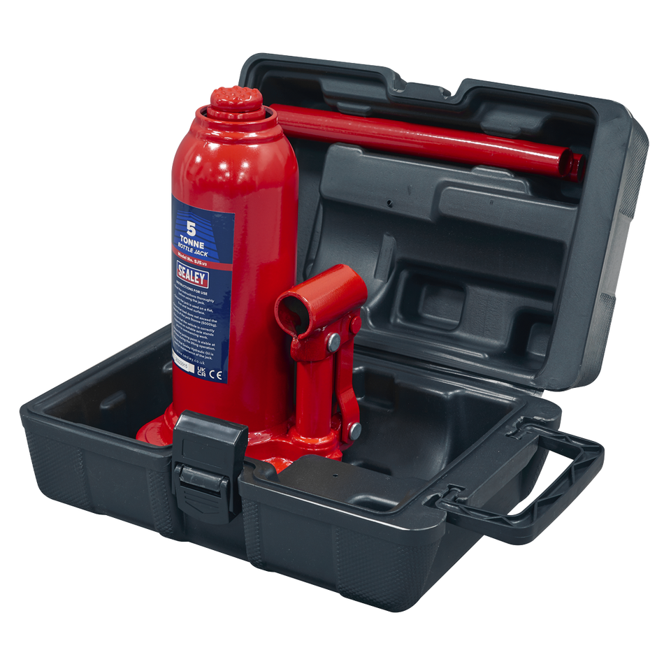 SJ5BMC Bottle Jack 5 Tonne with Storage Case