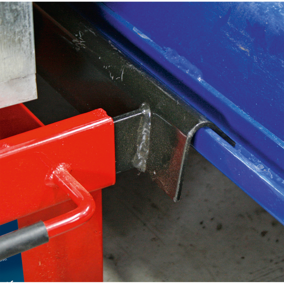 SJBEX200 Jacking Beam 2 Tonne with Arm Extenders & Flat Roller Supports