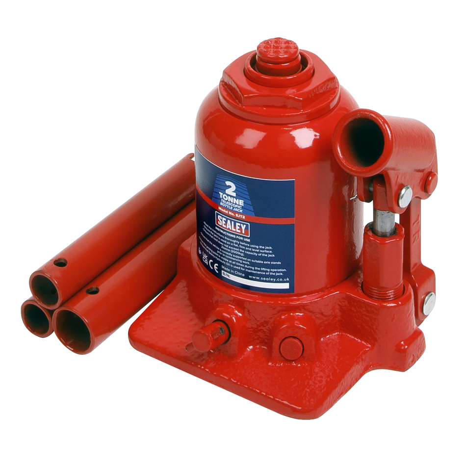 SJT2 Telescopic Bottle Jack 2 Tonne
