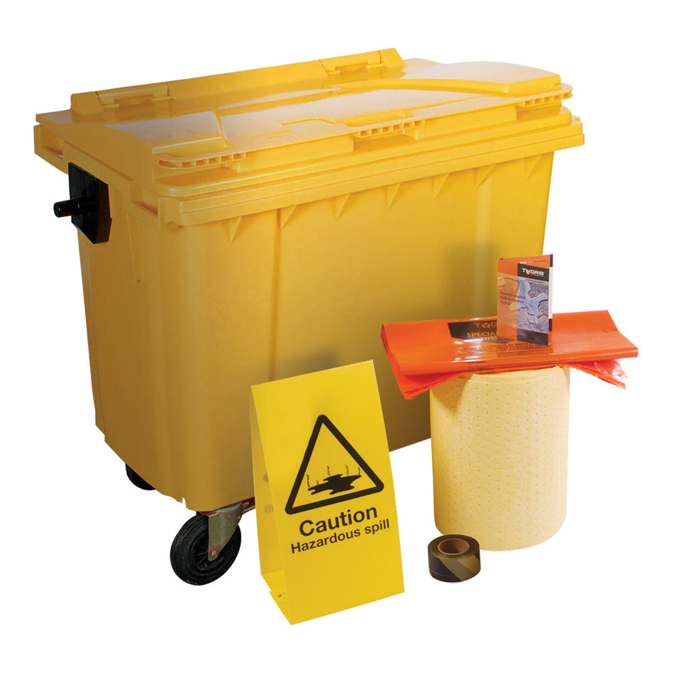 SK1000(U) 4-Wheeled Chemical Spill Kit