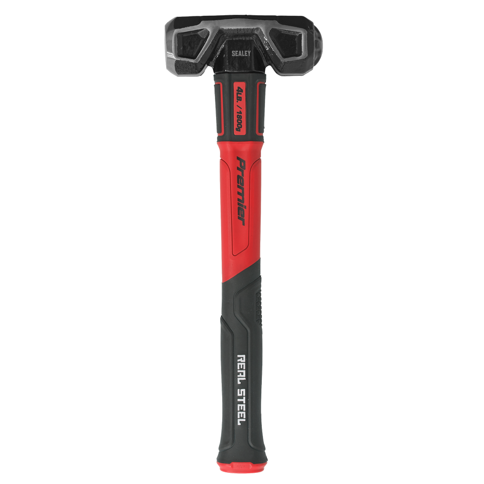 SLHG04 Premier Short Handle Sledge Hammer with Fibreglass Shaft 4lb