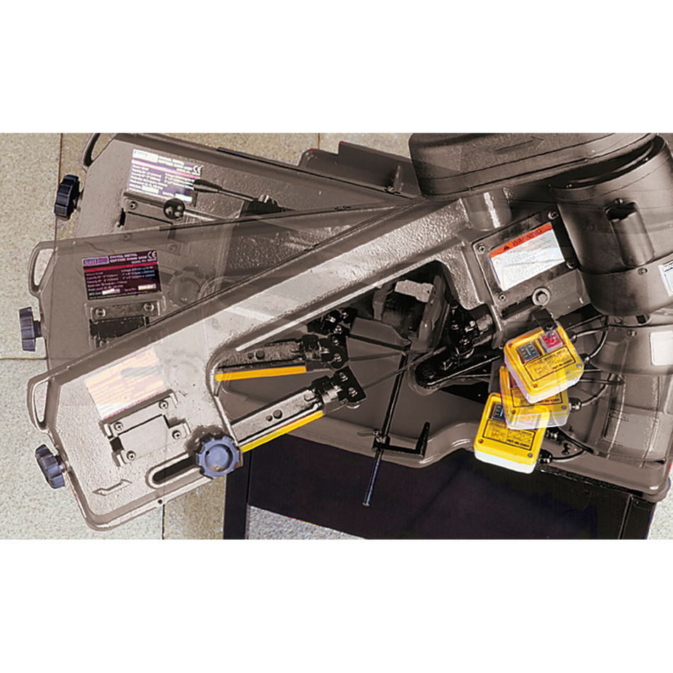 SM65 Metal Cutting Bandsaw with Mitre & Quick Lock Vice 150mm 230V