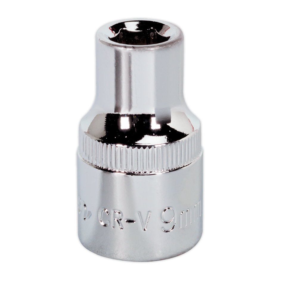 SP1209 Premier Fully Polished Socket 1/2"Sq Drive 9mm