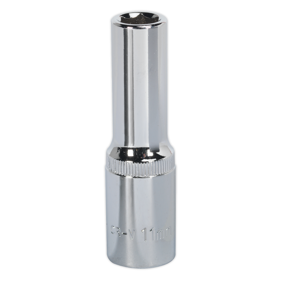 SP1211D Premier Fully Polished Deep Socket 1/2"Sq Drive 11mm