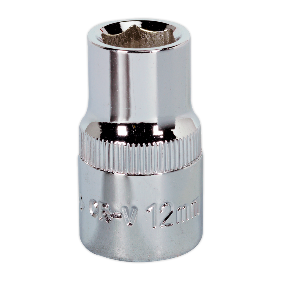 SP1212 Premier Fully Polished Socket 1/2"Sq Drive 12mm