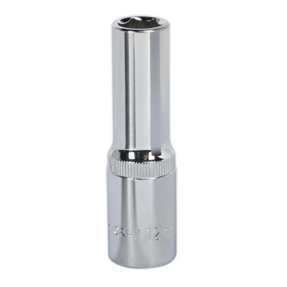 SP1212D Premier Fully Polished Deep Socket 1/2"Sq Drive 12mm