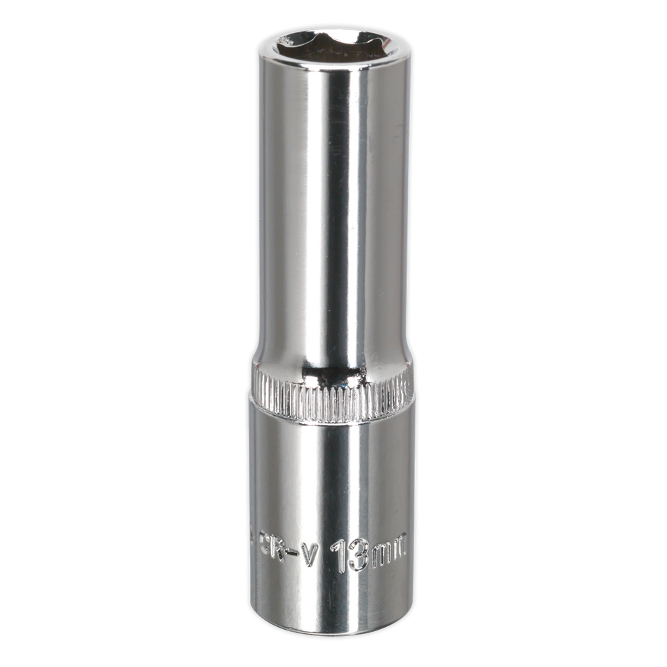 SP1213D Premier Fully Polished Deep Socket 1/2"Sq Drive 13mm
