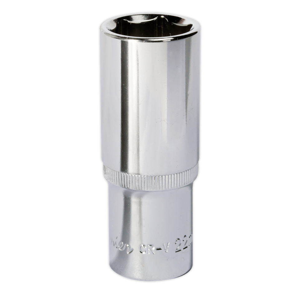 SP1222D Premier Fully Polished Deep Socket 1/2"Sq Drive 22mm