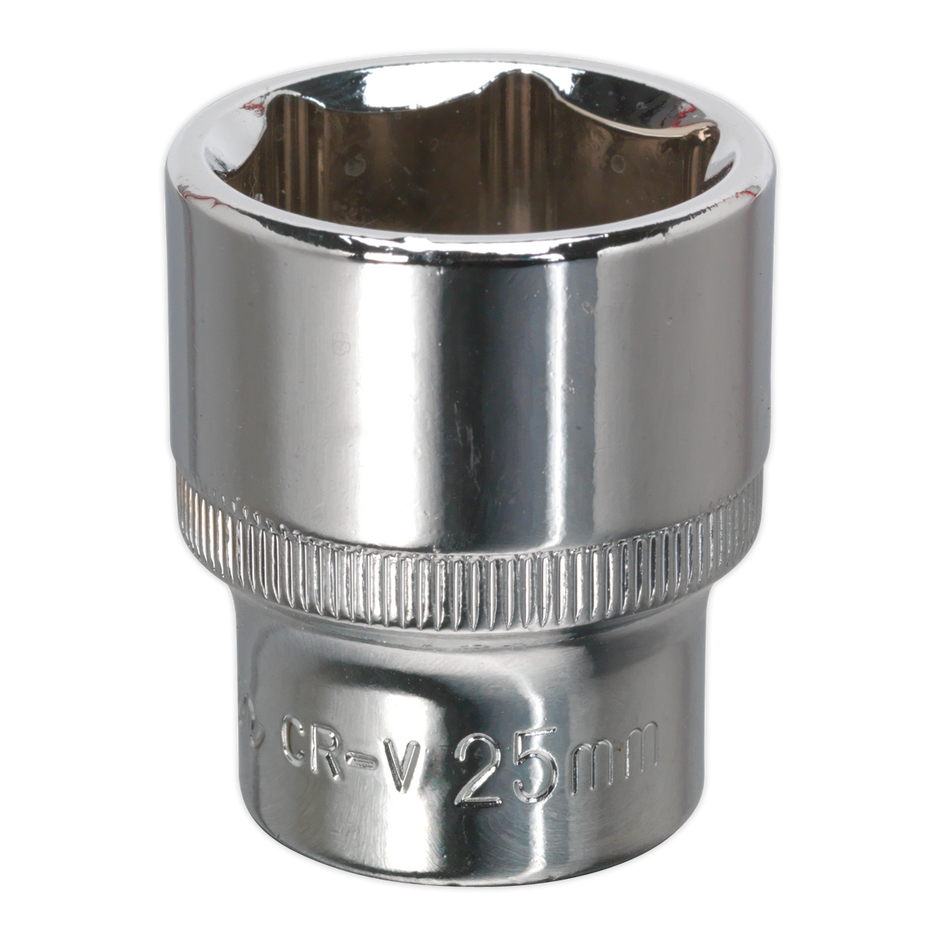 SP1225 Premier Fully Polished Socket 1/2"Sq Drive 25mm