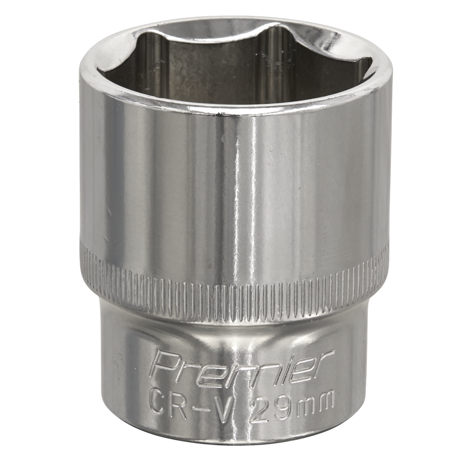 SP1229 Premier Fully Polished Socket 1/2"Sq Drive 29mm